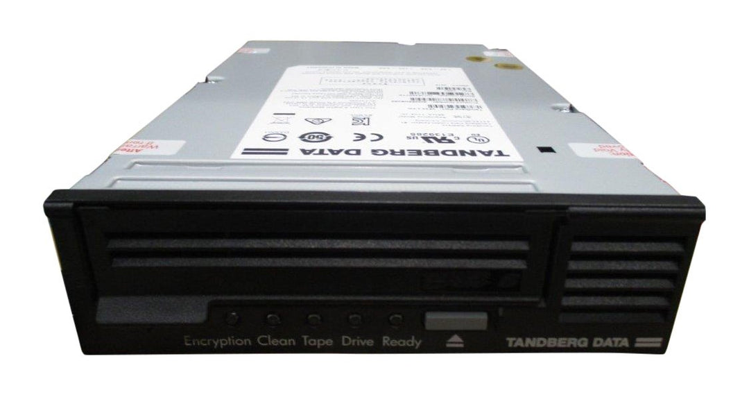 Tandberg LTO-6 HH Internal Bare Drive Black SAS 2.5 6.25 TB Capacity 160 400 MB sec Transfer Rate