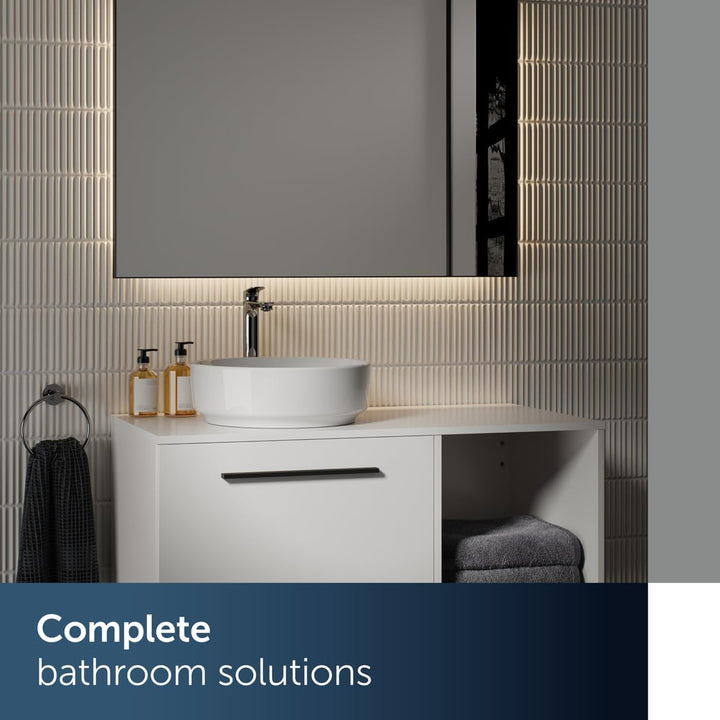 Ideal Standard Alero Waschtischarmatur, Auslaufhöhe 240 mm, wassersparender Wasserhahn Badezimmer, b