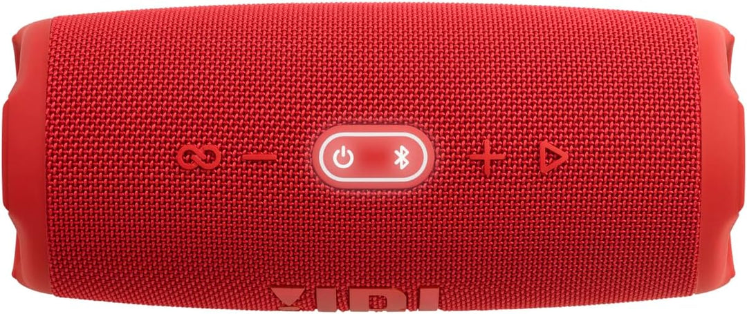 JBL CHARGE 5 - Tragbarer Bluetooth-Lautsprecher mit IP67-Wasserschutz und USB-Ladeanschluss - Rot Ro
