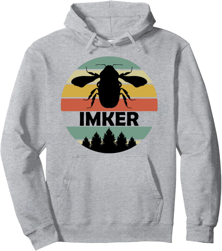 Bienen Imker Honig Imkerei Bienenzüchter Vintage Retro Pullover Hoodie