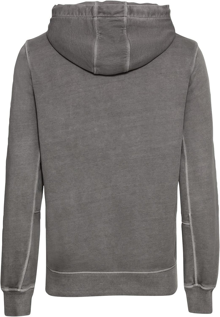 camel active Herren Sweatshirt mit Kapuze S Grau, S Grau