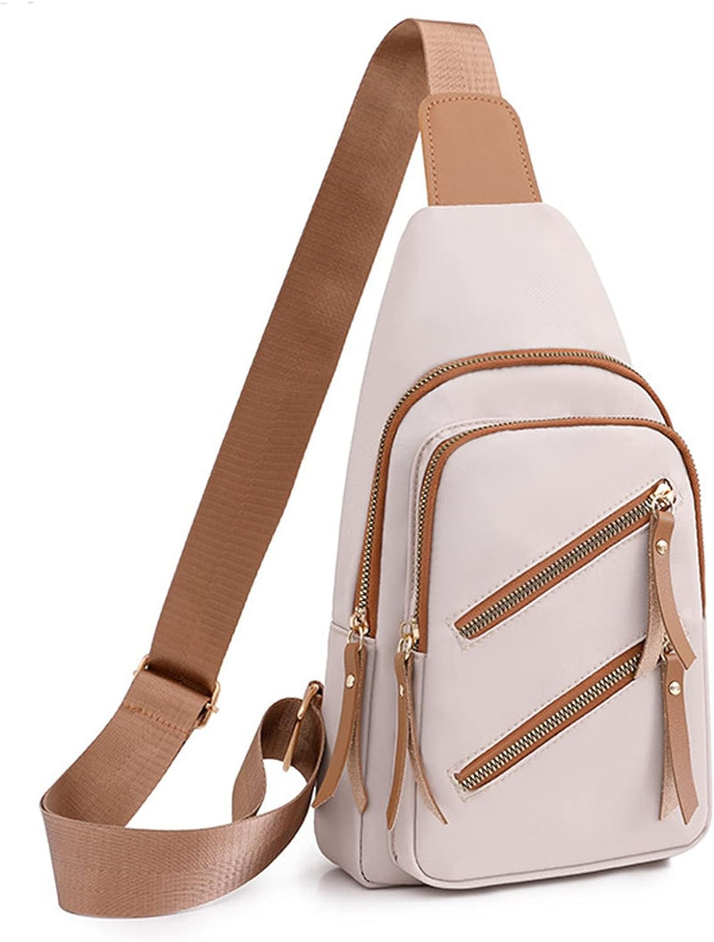 FANDARE Ultraleicht Brusttasche Damen Handtaschen Elegant Handy Umhängetasche Sling Crossbody Tasche