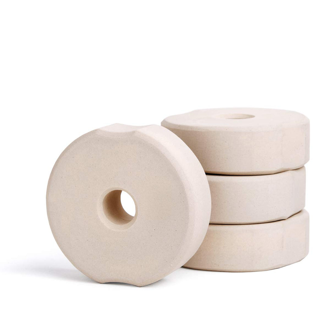 Beschwerungsstein 7 cm/ - 4 STÜCK - Sauerkraut herstellen/Kimchi und Gemüse Fermentieren im 4er Pack