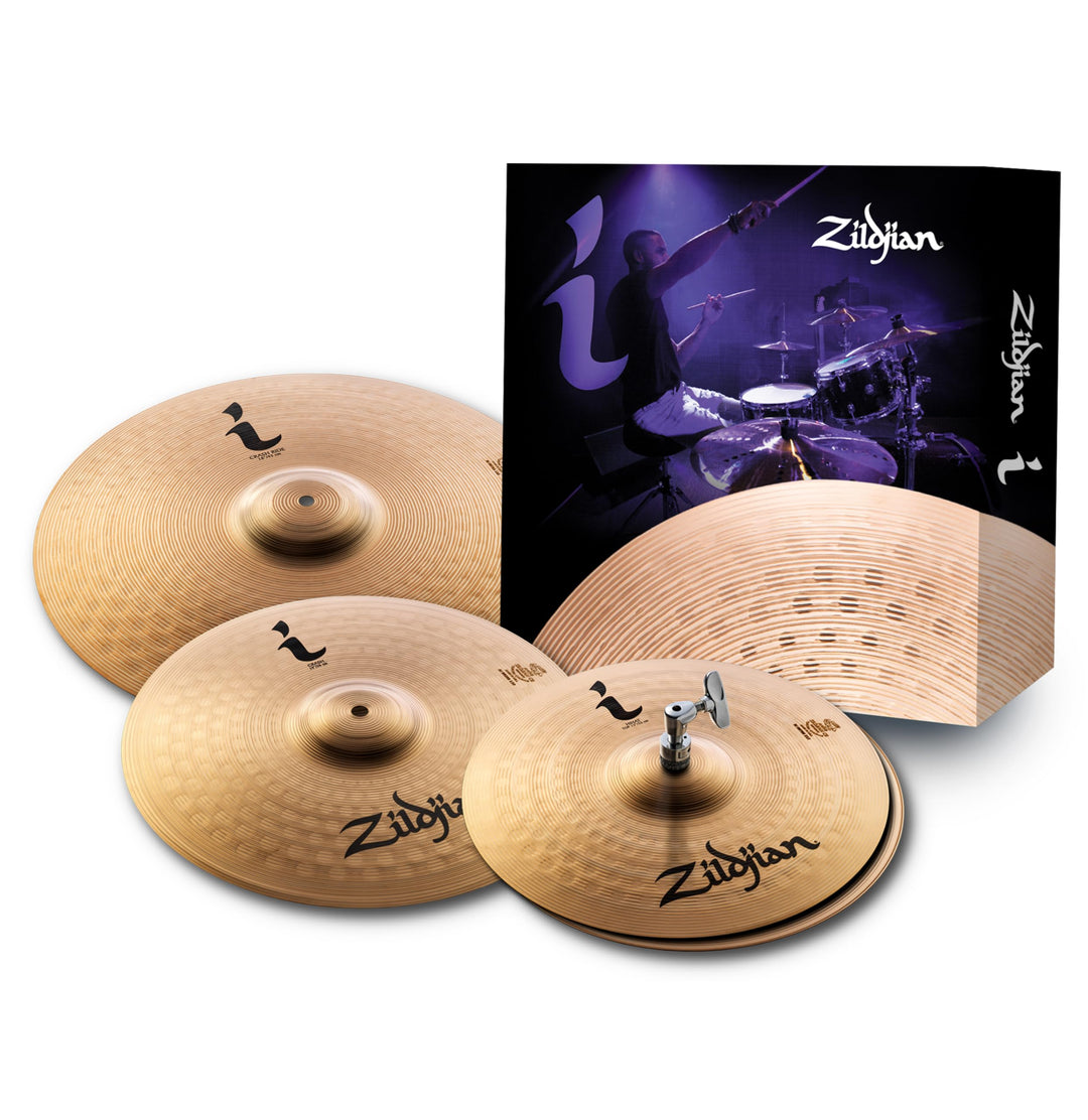 Zildjian ILHESSP I Family Series - Essentials Plus Cymbal Pack - (13"H, 14"C, 18"CR) I Family I Esse