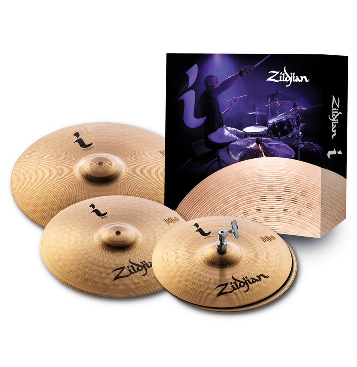 Zildjian ILHESSP I Family Series - Essentials Plus Cymbal Pack - (13"H, 14"C, 18"CR) I Family I Esse