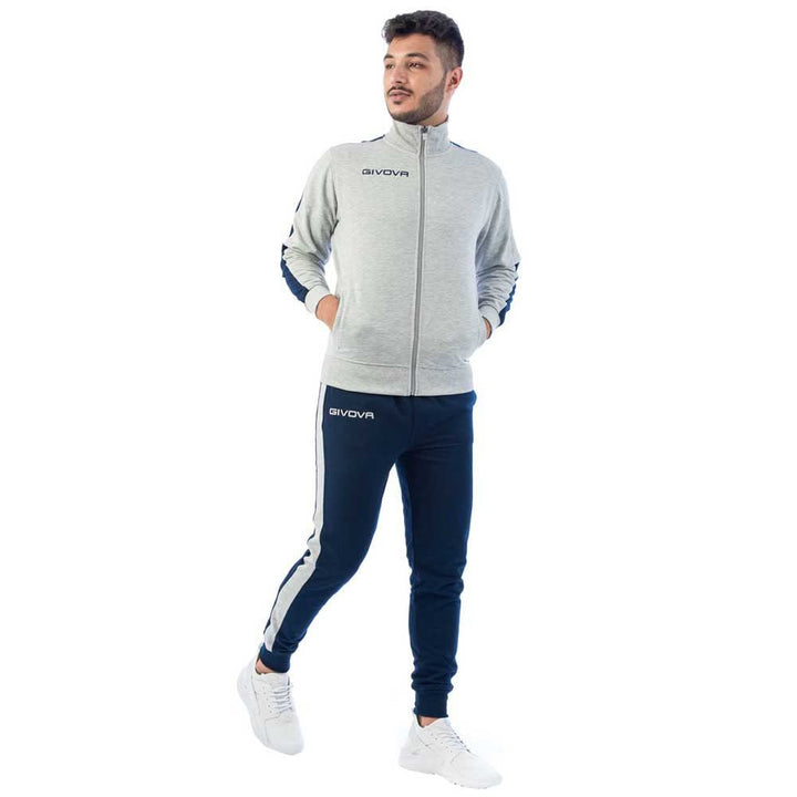 Givova Herren Tuta Felpa Revolution Sportoutfit L mehrfarbig, L mehrfarbig