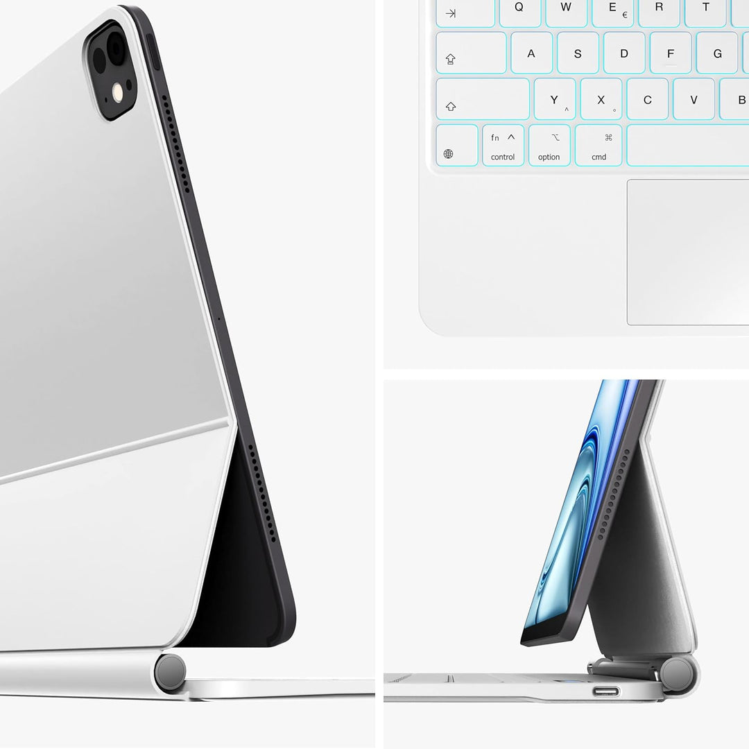 Tastatur Hülle für iPad Air 11 Zoll M2 2024, iPad Air 5./4. Gen und iPad Pro 11 Zoll 4./3./2./1. Gen