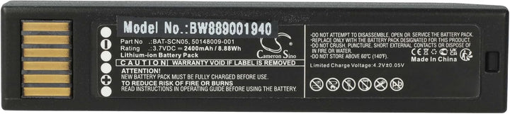 vhbw Akku Ersatz für Honeywell 50148009-001, BAT-SCN05 für Barcodescanner POS (2400 mAh, 3,7 V, Li-I