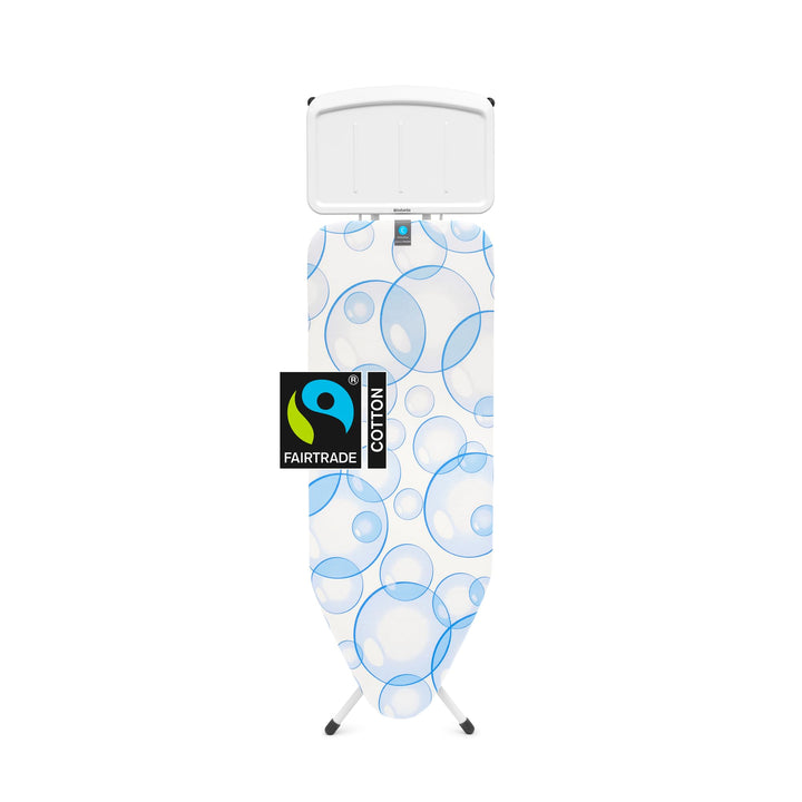 Brabantia - Bügelbrett C PerfectFlow - für Dampferzeuger - XL-Dampfbügeltisch Innovativem, dreilagig