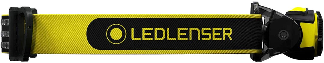 Ledlenser iH5R, leichte Arbeits-, Stirn- und Helmlampe, Metallclip zum Anbringen am Körper, inkl. Ak
