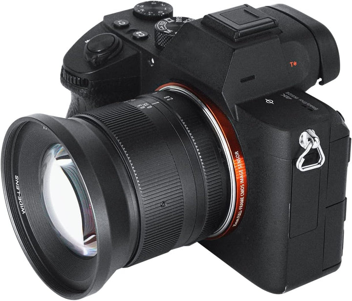 7artisans 12 mm F2.8 Mark Ⅱ Ultra-Weitwinkel APS-C Manueller Fokus Prime Objektiv kompatibel für Son