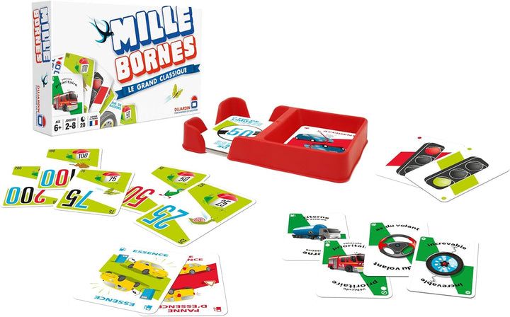 Dujardin – 59025 Mille Bornes Kartenspiel – Der Klassiker, Der Klassiker