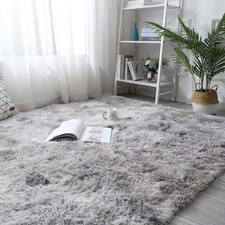 Leesentec Teppich für Wohnzimmer, Schlafzimmer, Jugendliche, Mädchen, Shaggy, modernes Design, Langf