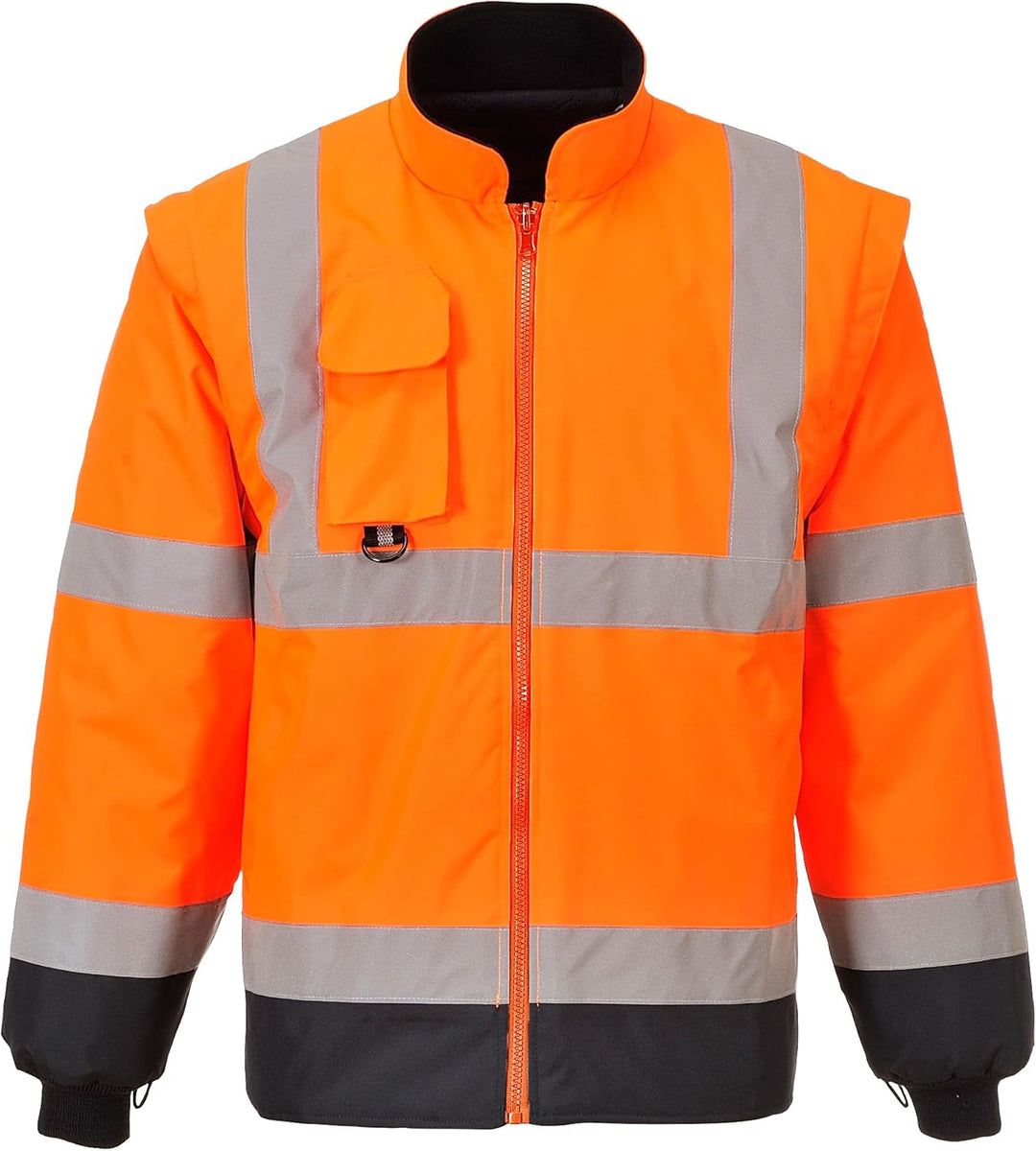 Hi-Vis 7in1 Contrast Jacket - Color: OrNa - Talla: XL XL Orange, XL Orange