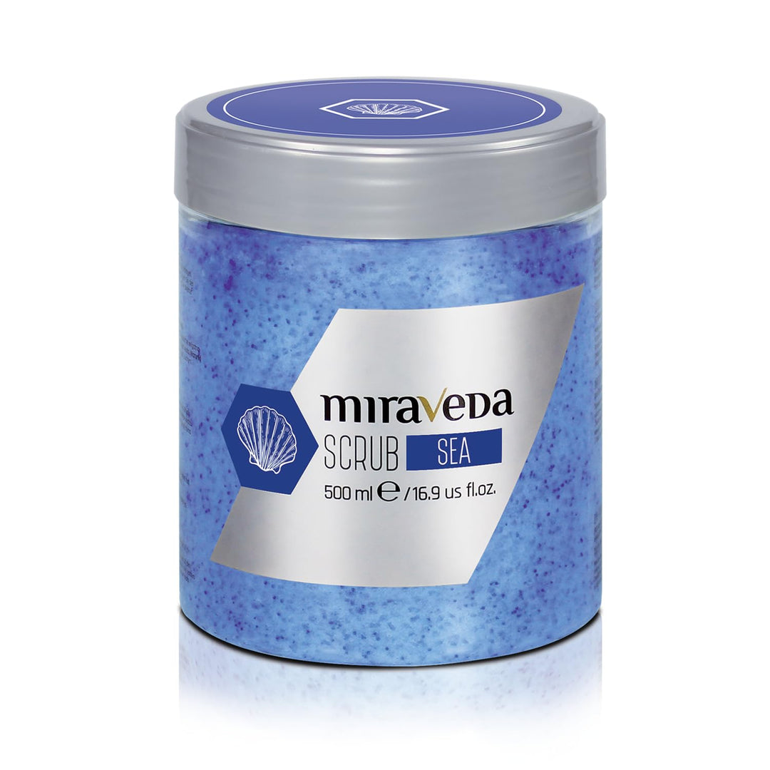 Miraveda by Italwax Sea Scrub - 500ml - Professionelles Peeling für die Hautpflege - Feuchtigkeitssp