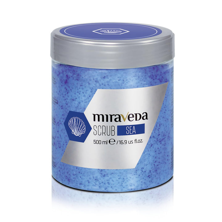 Miraveda by Italwax Sea Scrub - 500ml - Professionelles Peeling für die Hautpflege - Feuchtigkeitssp