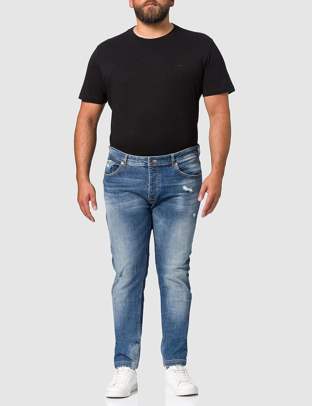 United Colors of Benetton Herren Hose 30 Denim Chiaro 907, 30 Denim Chiaro 907