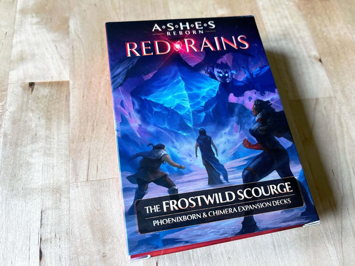 Plaid Hat Games - Ashes Reborn Red Rains The Frostwild Scourge - Card Game - Ages 14+ - 1-2 Players