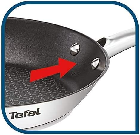 Tefal de-luxe Induktion Pfannenset 5-teilig 20, 24 & 28 cm + Jamie Oliver Glasdeckel 24 cm & 28 cm,