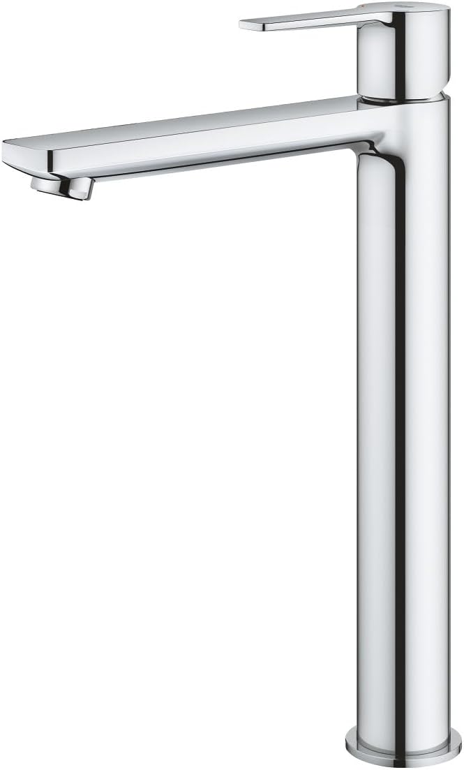 GROHE Lineare - Waschtischarmatur (wassersparend, glatter Körper, Einlochmontage, XL-Size), chrom, 2