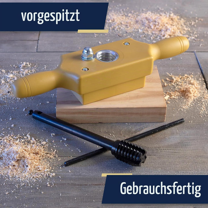 98N11.02 3/4 Zoll Gewindeschneider-Set aus Holz 3/4 In., 3/4 In.