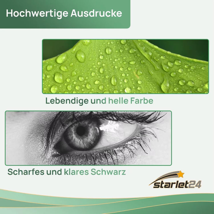 Starlet24 TN247BK Kompatible als Ersatz für Brother TN247 Schwarz TN-247BK TN243BK für MFC L3750CDW