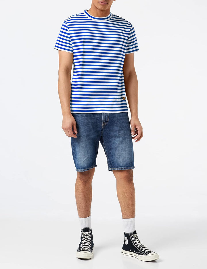 Kings of Indigo Herren Darius T-Shirt S Blau (Surf The Web 8108), S Blau (Surf The Web 8108)