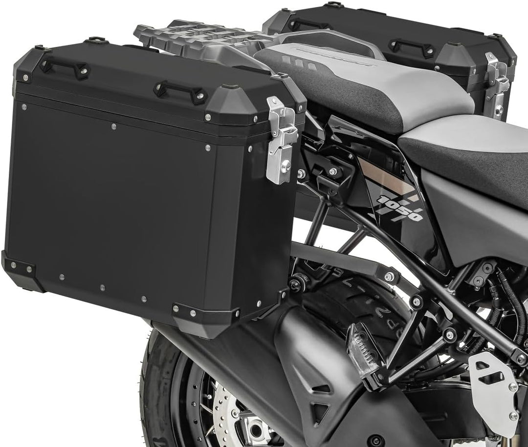 Alukoffer Set für Benelli TRK 502 / X Seitenkoffer GX-38-45 schwarz