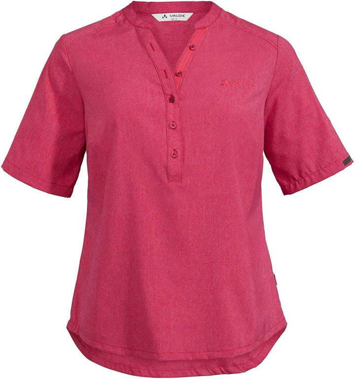 VAUDE Damen Women's Turifo Shirt Ii Hemd-Bluse 34 Crimson Red, 34 Crimson Red