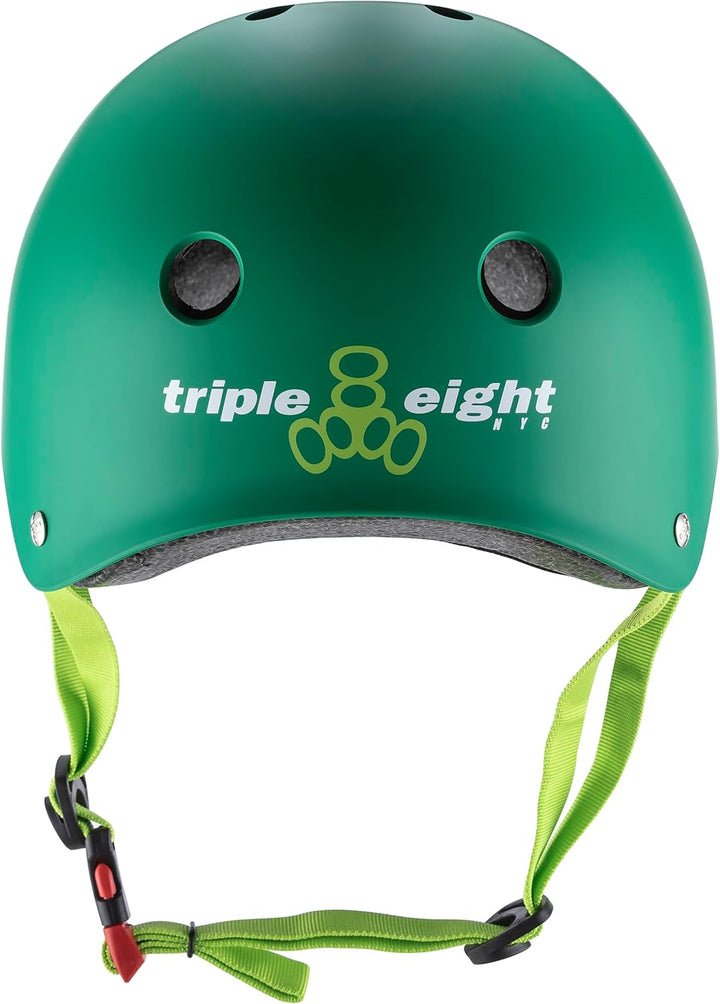 Triple 8 Kopfschutz Brainsaver Double Certification S/M Grün, S/M Grün