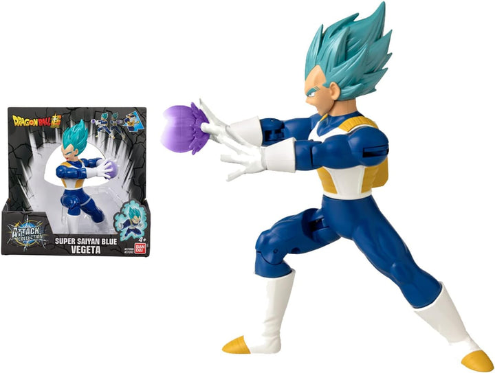 Bandai – Dragon Ball Super – Figur Attack-Kollektion – Super-Saiyajin Blue Vegeta – 37092J, Vegeta
