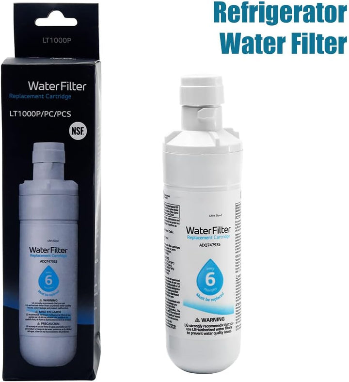 Wasserfilter Ersatz, LT1000p Austauschbarer Kühlschrank Wasserfilter Home Remover, Originalfilter fü