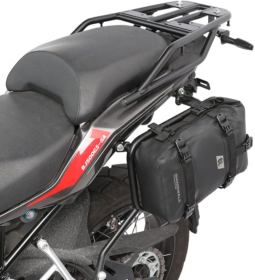 Rhinowalk Multifunktionale Motorradtasche Hecktasche Motorradgepäck 6L Motorrad Rahmentasche Sattelt