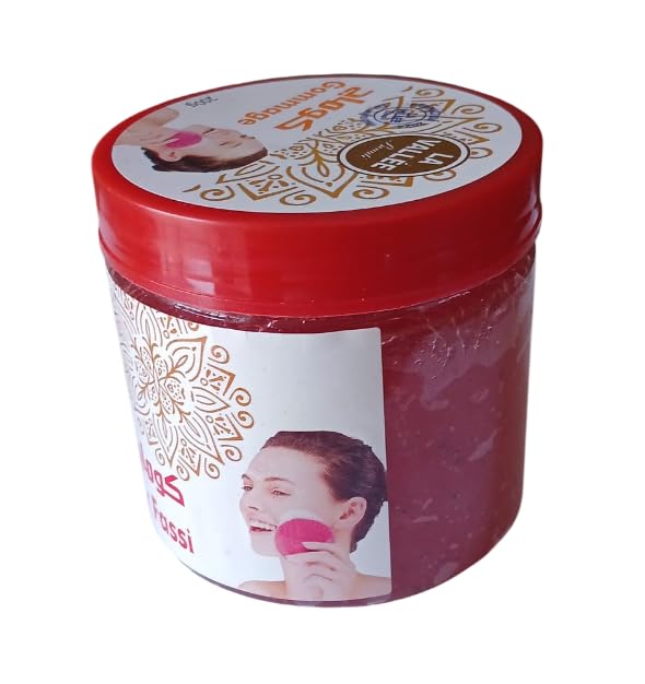 Aker Fassi Gel-Peeling, reinigend und aufhellend, feuchtigkeitsspendend, für Gesicht und Körper, 3 S