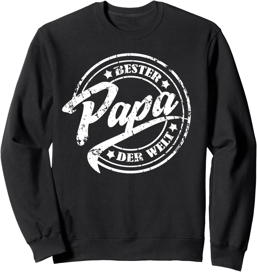 Bester Papa der Welt, Vatertag, Vintage Sweatshirt