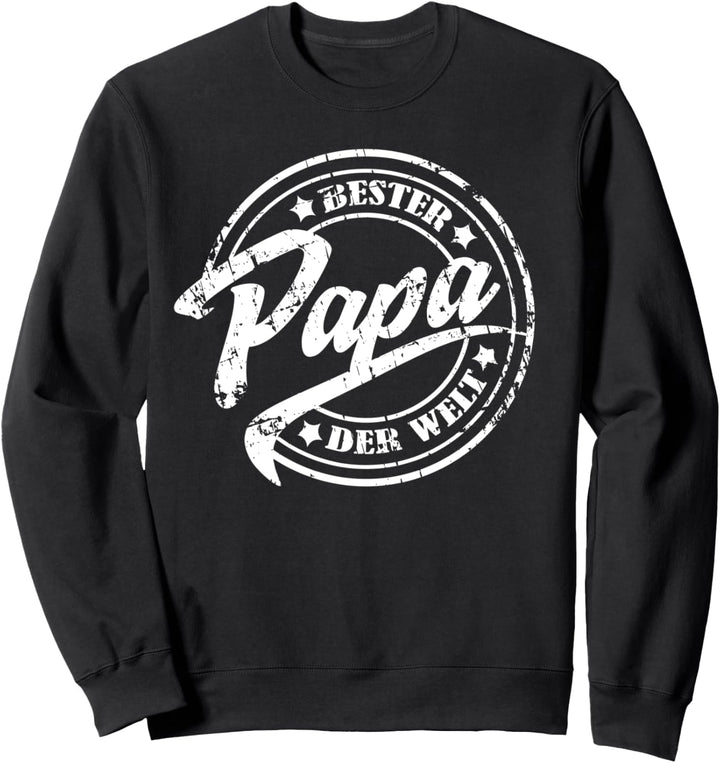 Bester Papa der Welt, Vatertag, Vintage Sweatshirt
