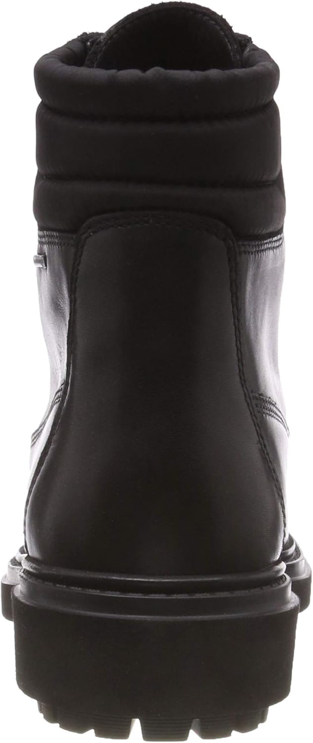 Geox Mädchen D Asheely Np ABX C Stiefeletten 37 EU Schwarz, 37 EU Schwarz