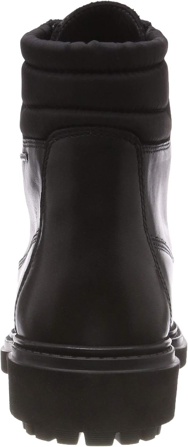 Geox Mädchen D Asheely Np ABX C Stiefeletten 36 EU Schwarz, 36 EU Schwarz