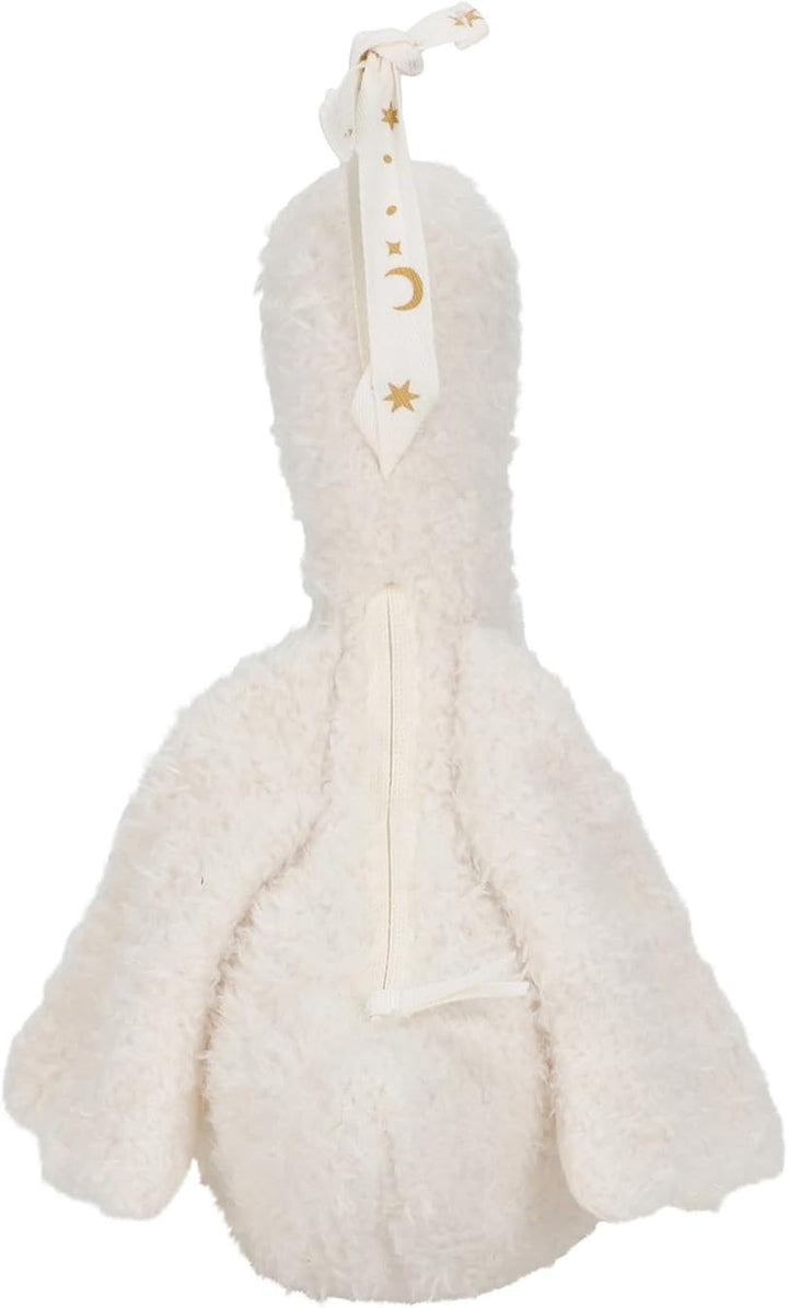 Little Dutch 8440 Kuscheltier mit Licht und Geräuschen Kleine Gans - Newborn Naturals weiss