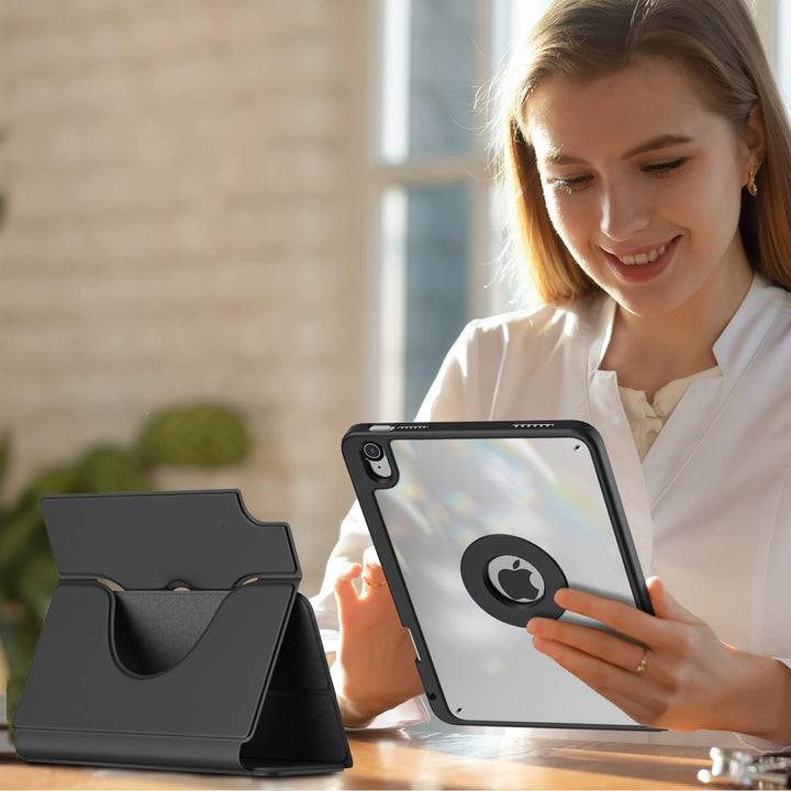 DINGGUAGUA Hülle für iPad 10 Generation 10.9 Zoll 2022 A2757/A2777,Hülle Abnehmbares Transparentes m