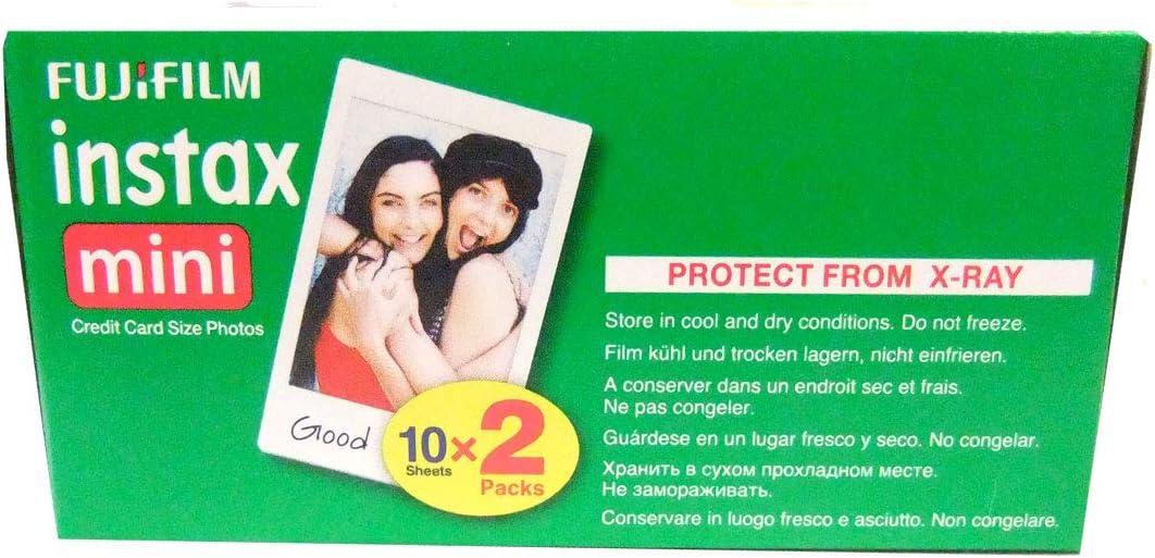 Fujifilm Color Sofortbildkamera (100 Fotos) Instax Mini