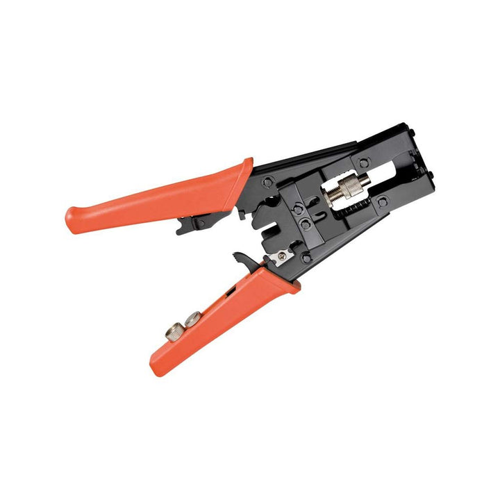 Fixpoint WZ CRIMP 11 Crimpzange für F-/IEC-/BNC und Cinch Kompressionsstecker silber 1 Zange, 1 Zang