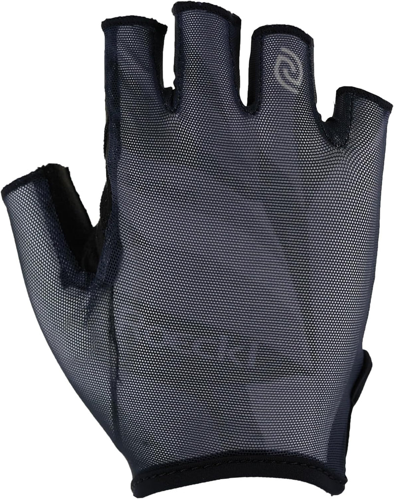 Roeckl Ibio Fahrrad Handschuhe kurz schwarz/grau 2024: Grösse: 6.5 6.5 Schwarz, 6.5 Schwarz