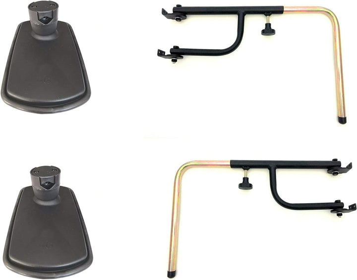 2x Aussenspiegel Traktor Trecker 255x150 ø14-23 mit Spiegelarm SET