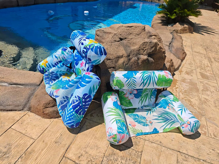 X2 Luftmatratze Pool. Luftmatratze Wasser Aufblasbare. Robuste Schwimmhilfen Für Erwachsene, Ideal F
