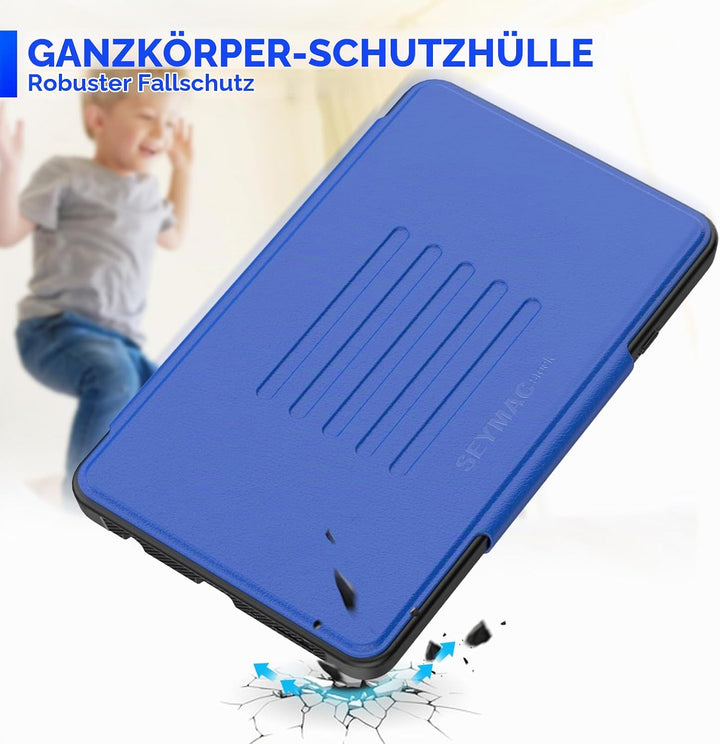 SEYMAC stock Hülle für Samsung Galaxy Tab A9 8,7 Zoll 2023 (SM-X110/X115/X117), StossfesteHülle mit