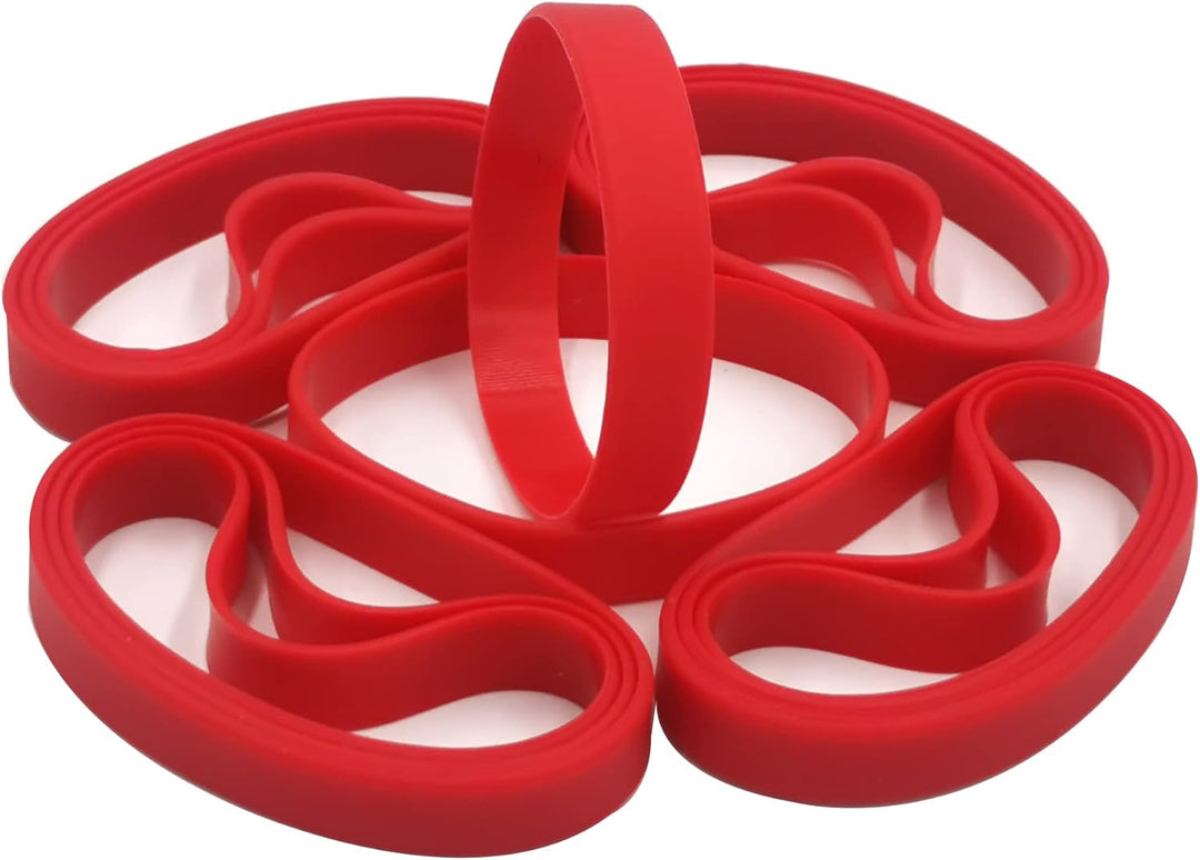 LVNRIDS 100 Stück Silikon Armbänder, Sport Party Gummi Elastic Armband Grosshandel Bulk-Armband für