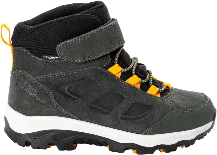 Jack Wolfskin Unisex Kinder Vojo Lt Texapore Mid K Outdoorschuhe 31 EU Slate Green, 31 EU Slate Gree