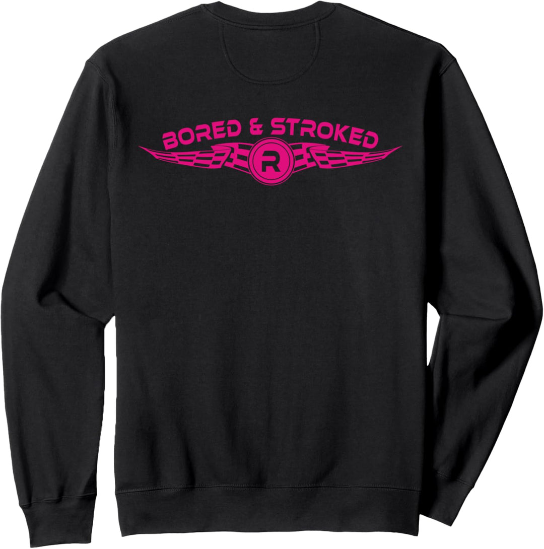 Rebel Motorsport-Star Spangled Schädel Bored and Stroked Sweatshirt