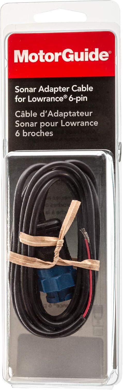 MotorGuide Sonar-Adapterkabel Lowrance 6-polig, Lowrance 6-polig
